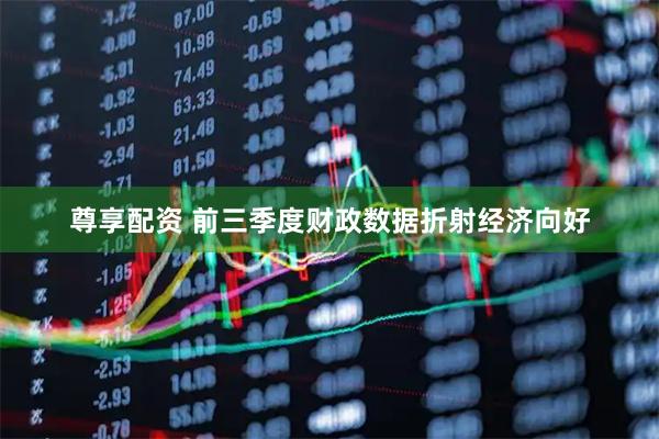 尊享配资 前三季度财政数据折射经济向好